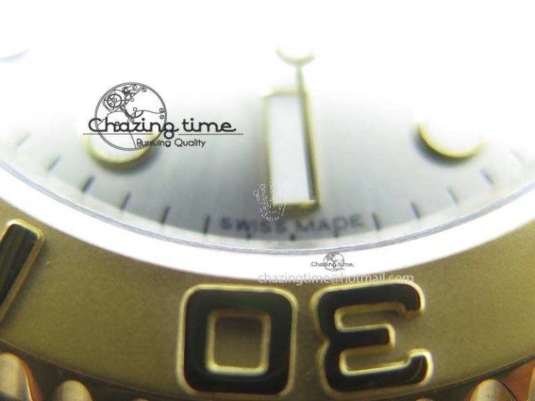 Yacht-Master 116622 JF Best Edition SS YG Gray Dial On Bracelet A Casual 3925