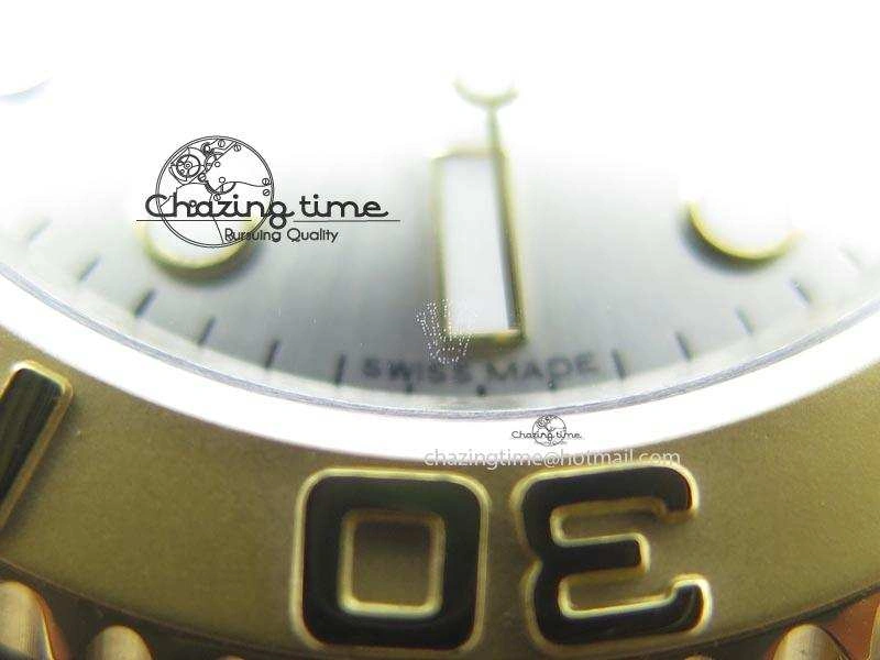 Yacht-Master 116622 JF Best Edition SS YG Gray Dial On Bracelet A Casual 3925