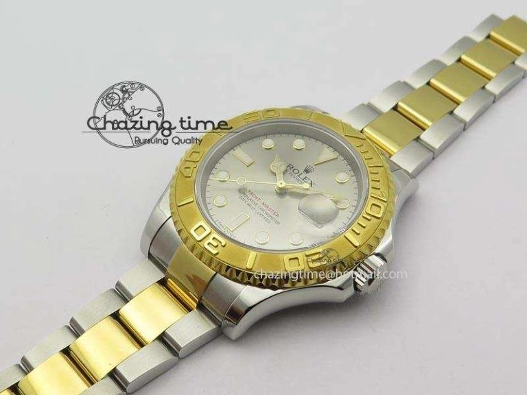 Yacht-Master 116622 JF Best Edition SS YG Gray Dial On Bracelet A Casual 3925
