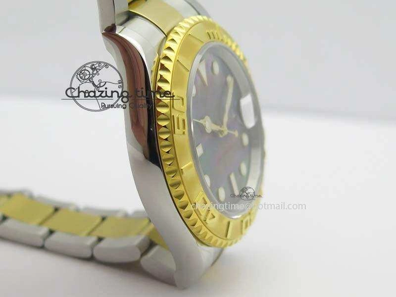 Yacht-Master 116622 JF Best Edition SS YG Gray MOP Dial On Bracelet A WaterResistant 3863