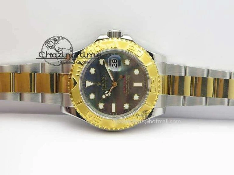 Yacht-Master 116622 JF Best Edition SS YG Gray MOP Dial On Bracelet A WaterResistant 3863