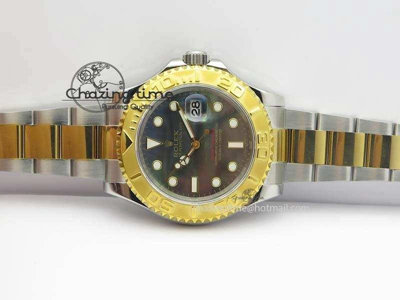 Yacht-Master 116622 JF Best Edition SS YG Gray MOP Dial On Bracelet A WaterResistant 3863