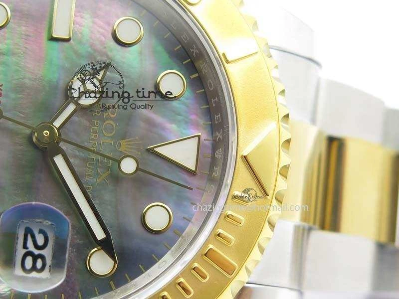 Yacht-Master 116622 JF Best Edition SS YG Gray MOP Dial On Bracelet A WaterResistant 3863