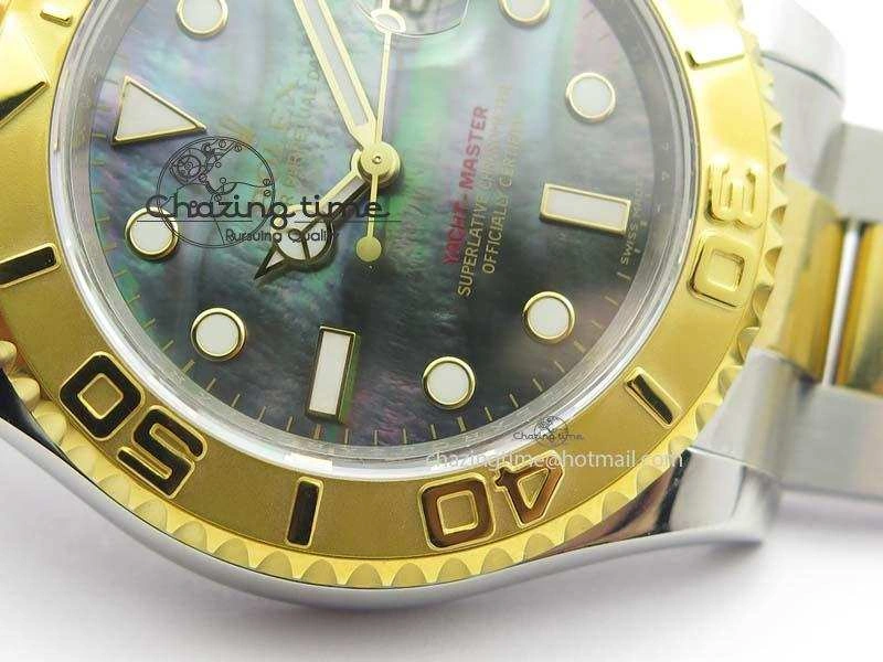 Yacht-Master 116622 JF Best Edition SS YG Gray MOP Dial On Bracelet A WaterResistant 3863