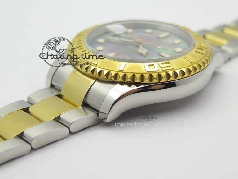 Yacht-Master 116622 JF Best Edition SS YG Gray MOP Dial On Bracelet A WaterResistant 3863