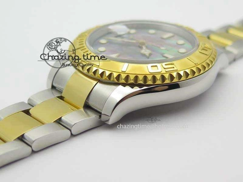 Yacht-Master 116622 JF Best Edition SS YG Gray MOP Dial On Bracelet A WaterResistant 3863