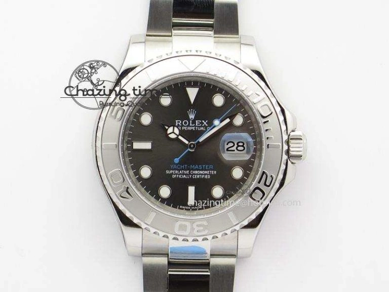 Yacht-Master 116622 Noob Best Edition 2016 Baselworld Gray Dial On SS Bracelet A Elegant 3962