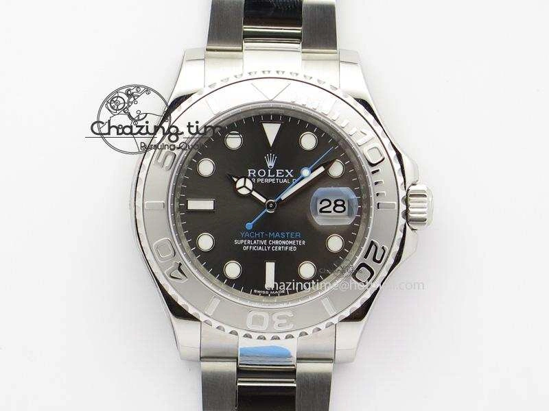 Yacht-Master 116622 Noob Best Edition 2016 Baselworld Gray Dial On SS Bracelet A Elegant 3962