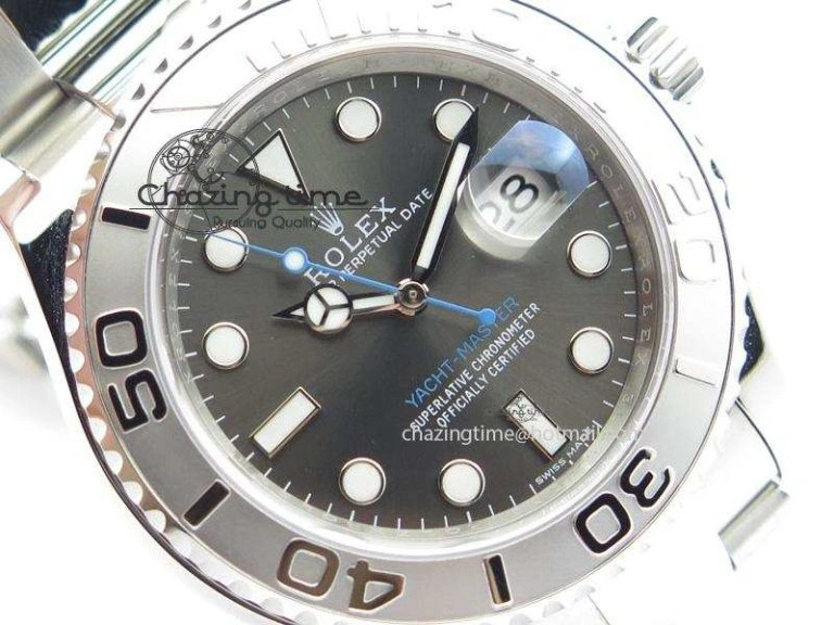 Yacht-Master 116622 Noob Best Edition 2016 Baselworld Gray Dial On SS Bracelet A Elegant 3962