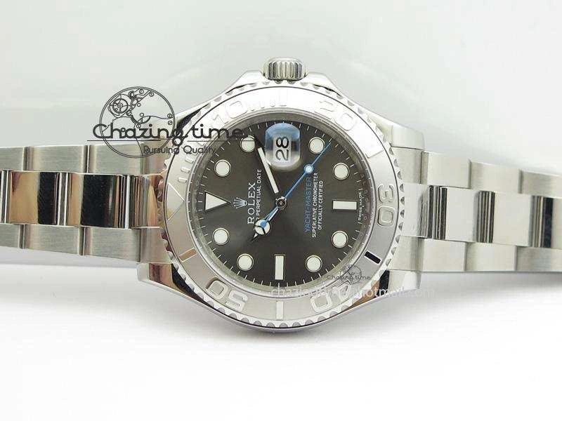 Yacht-Master 116622 Noob Best Edition 2016 Baselworld Gray Dial On SS Bracelet A Elegant 3962