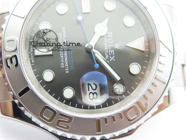 Yacht-Master 116622 Noob Best Edition 2016 Baselworld Gray Dial On SS Bracelet A Elegant 3962