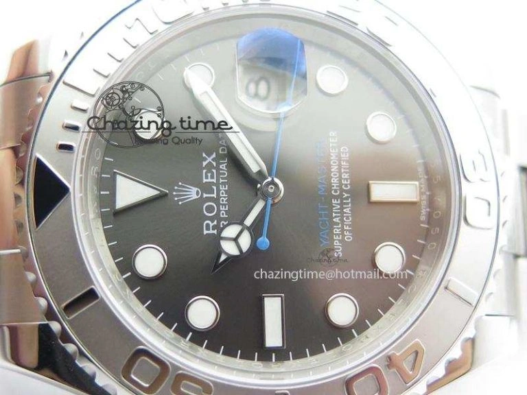 Yacht-Master 116622 Noob Best Edition 2016 Baselworld Gray Dial On SS Bracelet A Elegant 3962