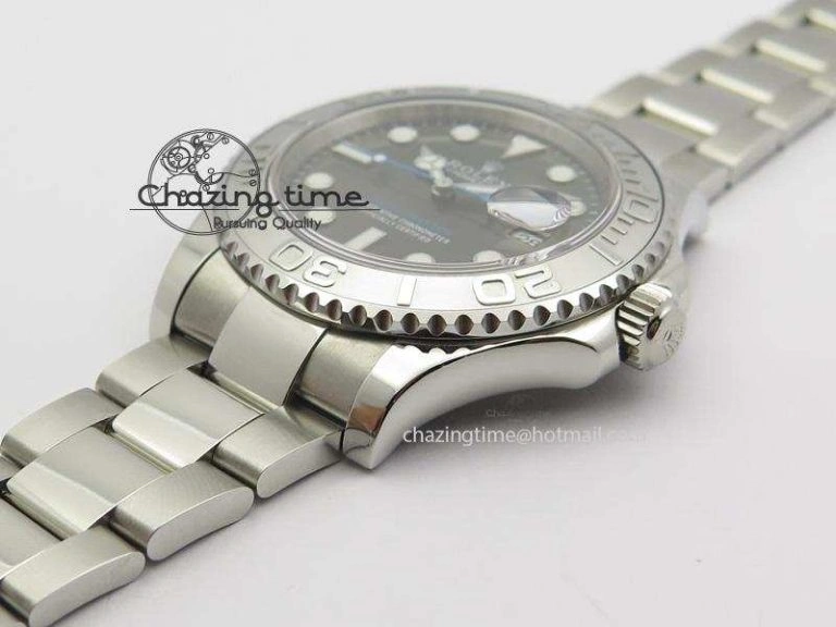 Yacht-Master 116622 Noob Best Edition 2016 Baselworld Gray Dial On SS Bracelet A Elegant 3962