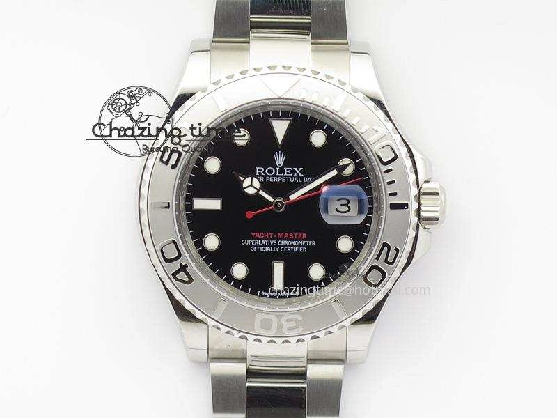 Yacht-Master 116622 Noob Best Edition Black Dial On SS Bracelet A Classic 3969