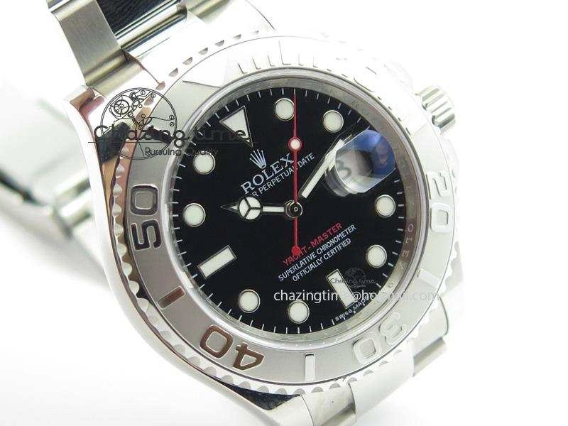 Yacht-Master 116622 Noob Best Edition Black Dial On SS Bracelet A Classic 3969