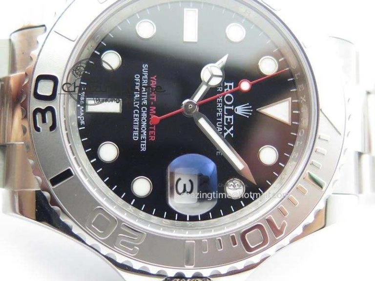 Yacht-Master 116622 Noob Best Edition Black Dial On SS Bracelet A Classic 3969