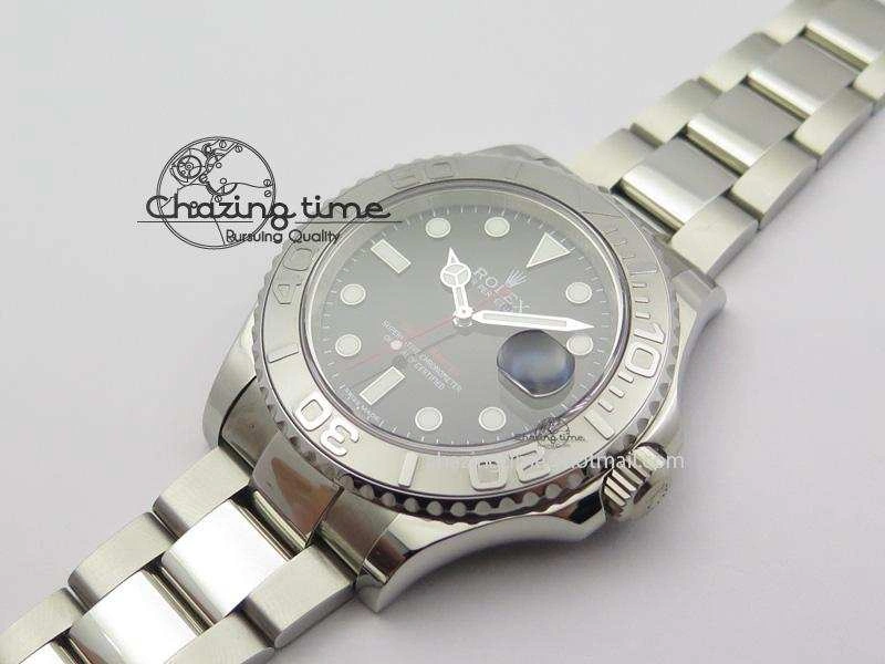 Yacht-Master 116622 Noob Best Edition Black Dial On SS Bracelet A Classic 3969