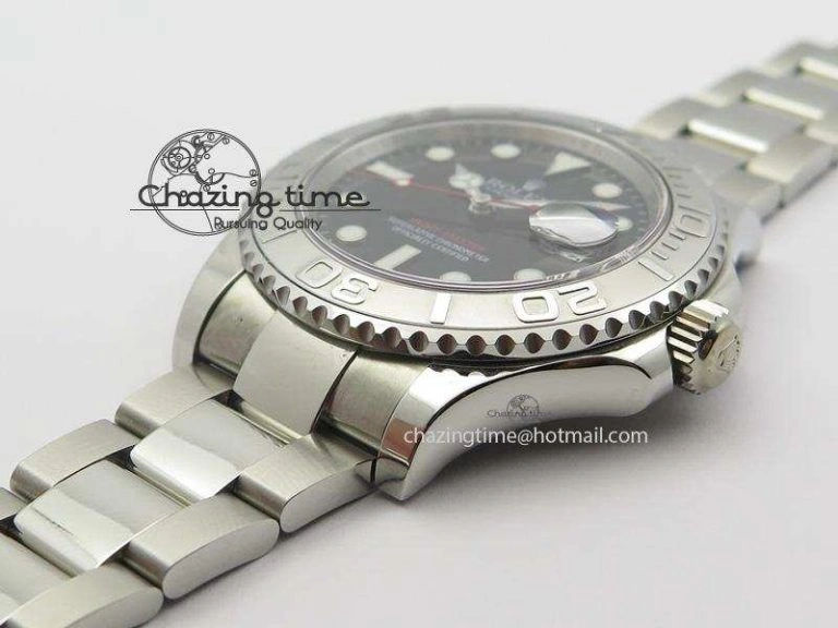 Yacht-Master 116622 Noob Best Edition Black Dial On SS Bracelet A Classic 3969
