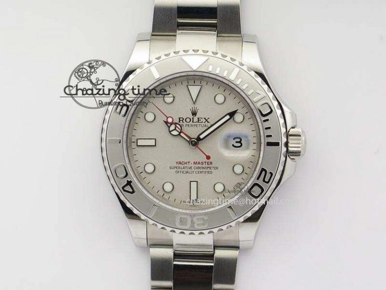 Yacht-Master 116622 Noob Best Edition Silver Dial On SS Bracelet A Functional 3968