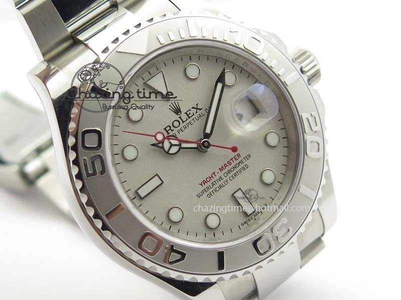 Yacht-Master 116622 Noob Best Edition Silver Dial On SS Bracelet A Functional 3968