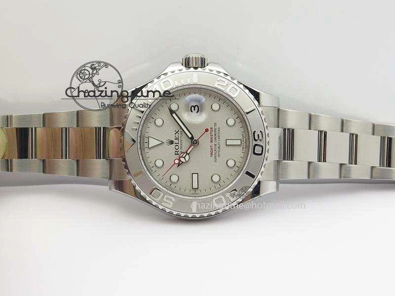 Yacht-Master 116622 Noob Best Edition Silver Dial On SS Bracelet A Functional 3968