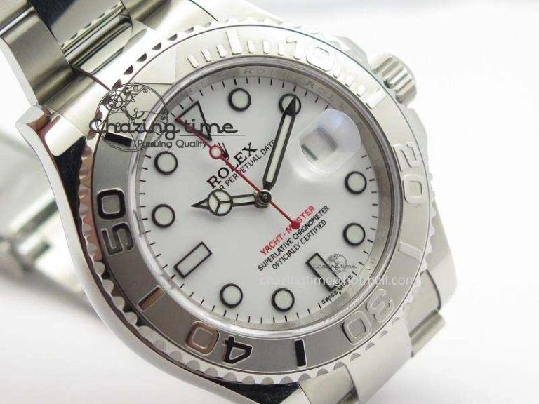 Yacht-Master 116622 Noob Best Edition White Dial On SS Bracelet A Affordable 3970