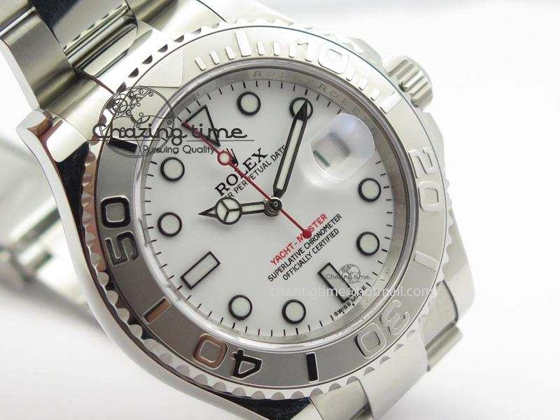 Yacht-Master 116622 Noob Best Edition White Dial On SS Bracelet A Affordable 3970