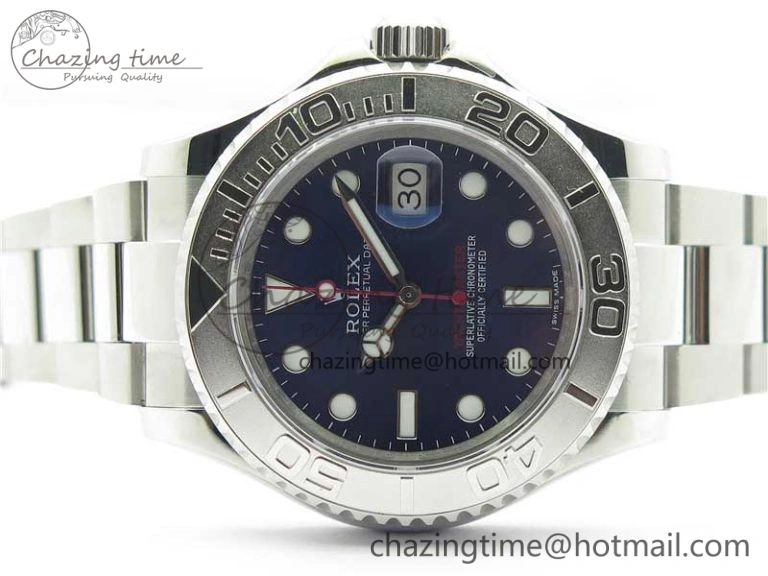 Yacht-Master 116622 SS Bp Maker Best Edition Blue Dial on SS Bracelet SA TimelessDesign 2996