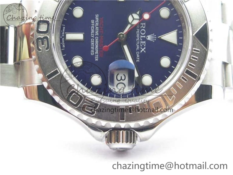 Yacht-Master 116622 SS Bp Maker Best Edition Blue Dial on SS Bracelet SA TimelessDesign 2996