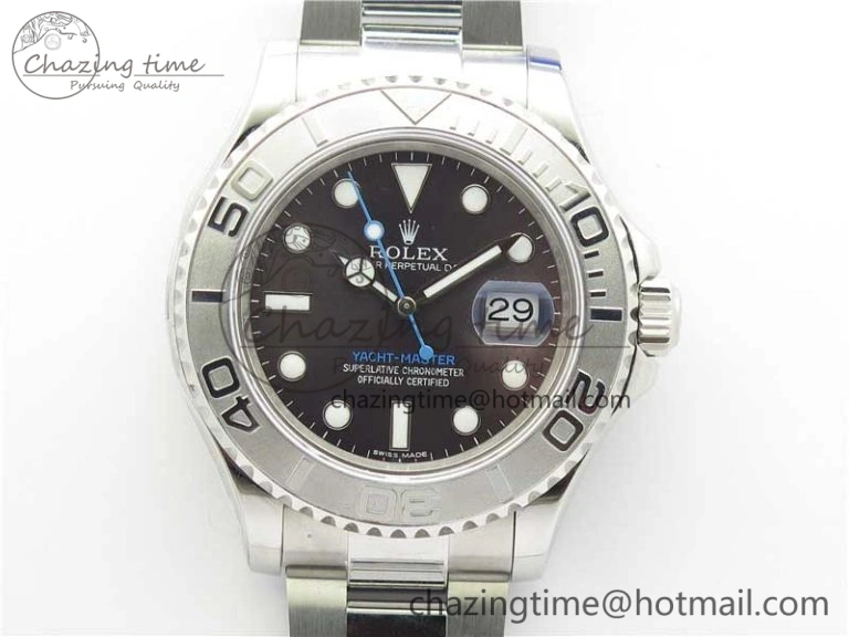 Yacht-Master 116622 SS Bp Maker Best Edition Gray Dial on SS Bracelet SA Packable 3000