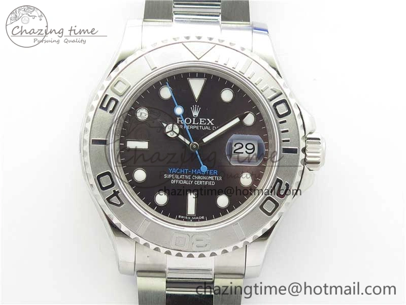 Yacht-Master 116622 SS Bp Maker Best Edition Gray Dial on SS Bracelet SA Packable 3000
