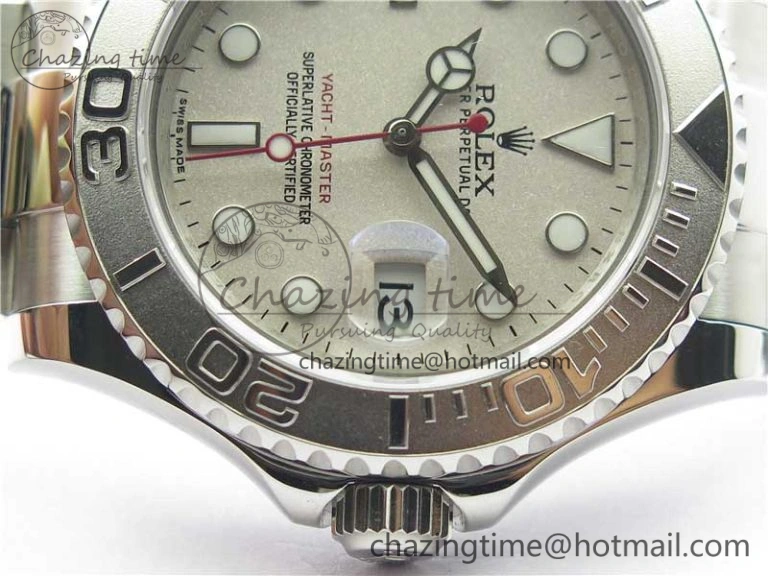 Yacht-Master 116622 SS Bp Maker Best Edition Silver Dial on SS Bracelet SA Comfortable 2999