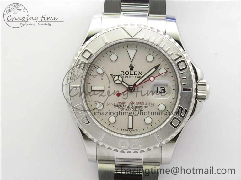 Yacht-Master 116622 SS Bp Maker Best Edition Silver Dial on SS Bracelet SA Comfortable 2999