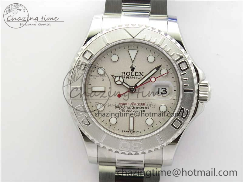Yacht-Master 116622 SS Bp Maker Best Edition Silver Dial on SS Bracelet SA Comfortable 2999
