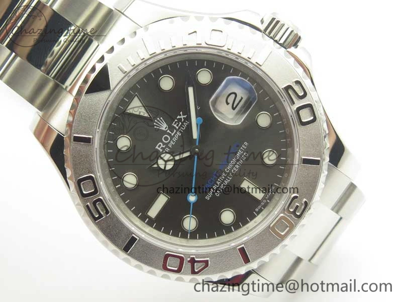 Yacht-Master 116622 SS VRF 1:1 Best Edition Baselworld Gray Dial on SS Bracelet A Fashionable 3404