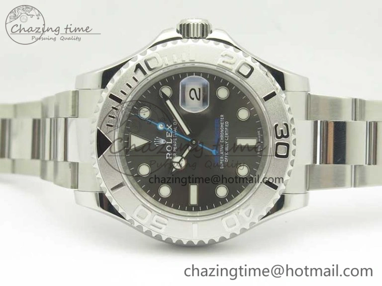 Yacht-Master 116622 SS VRF 1:1 Best Edition Baselworld Gray Dial on SS Bracelet A Fashionable 3404