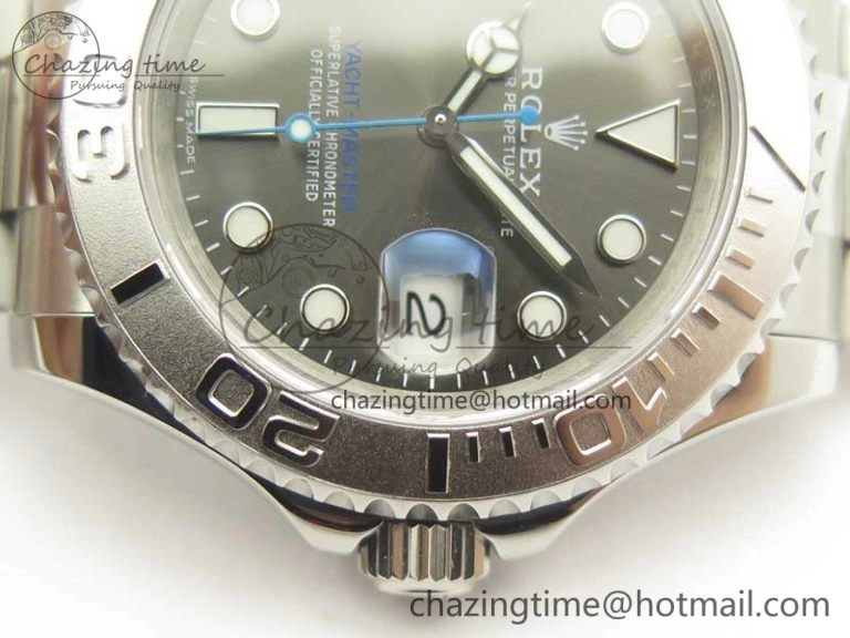 Yacht-Master 116622 SS VRF 1:1 Best Edition Baselworld Gray Dial on SS Bracelet A Fashionable 3404