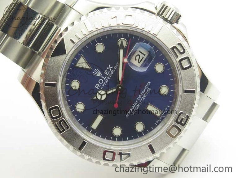RelaxedFit Yacht-Master 116622 SS VRF 1:1 Best Edition Blue Dial on SS Bracelet A 3402