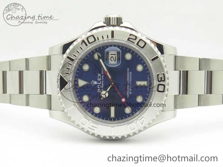 RelaxedFit Yacht-Master 116622 SS VRF 1:1 Best Edition Blue Dial on SS Bracelet A 3402