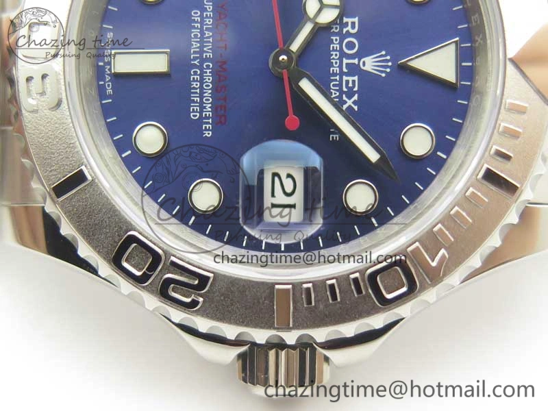 RelaxedFit Yacht-Master 116622 SS VRF 1:1 Best Edition Blue Dial on SS Bracelet A 3402