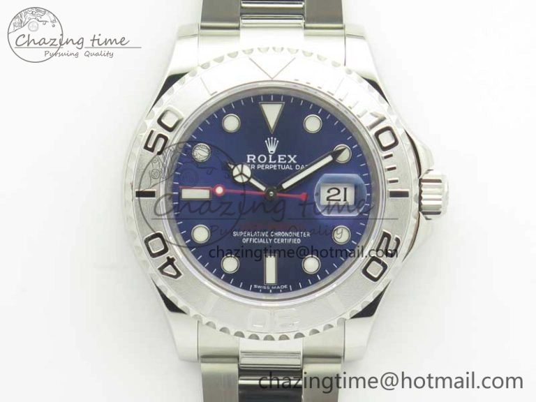 RelaxedFit Yacht-Master 116622 SS VRF 1:1 Best Edition Blue Dial on SS Bracelet A 3402
