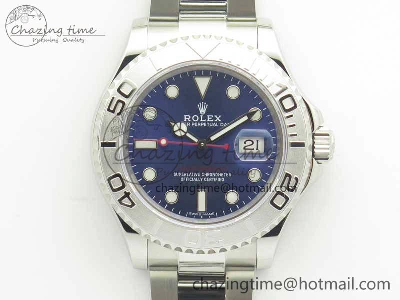 RelaxedFit Yacht-Master 116622 SS VRF 1:1 Best Edition Blue Dial on SS Bracelet A 3402