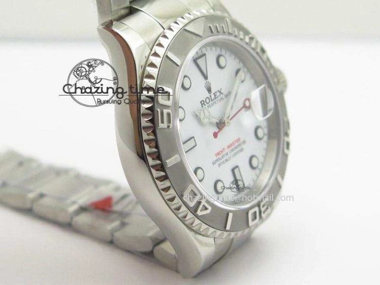 Yacht-Master 116622 White Dial JF Best Edition On SS Bracelet SA3135 V UrbanChic 4031