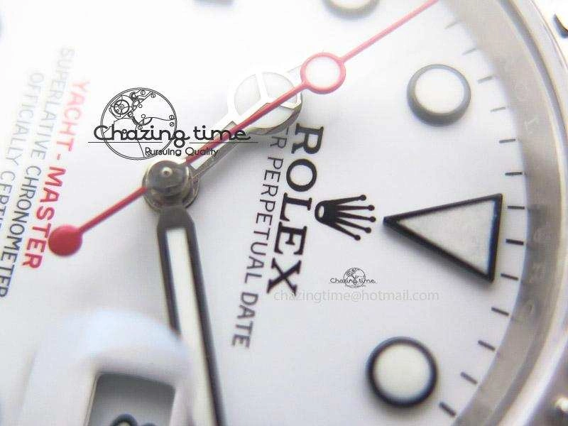 Yacht-Master 116622 White Dial JF Best Edition On SS Bracelet SA3135 V UrbanChic 4031
