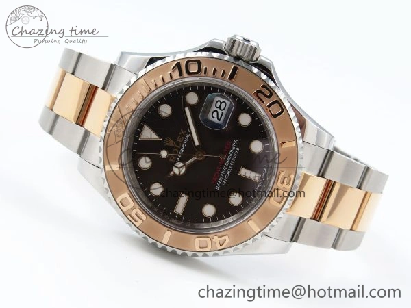 FastDry Yacht-Master 116623 904L Steel VSF 1:1 Best Edition Brown Dial on SS RG Bracelet VS 1709