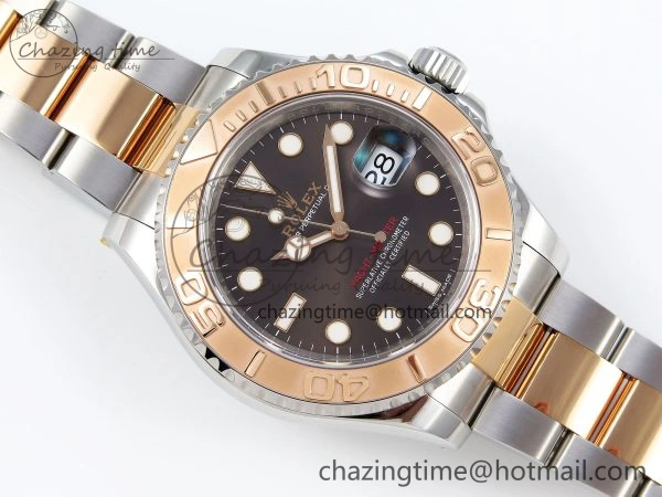 FastDry Yacht-Master 116623 904L Steel VSF 1:1 Best Edition Brown Dial on SS RG Bracelet VS 1709