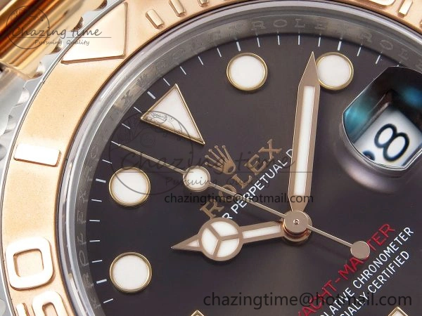 FastDry Yacht-Master 116623 904L Steel VSF 1:1 Best Edition Brown Dial on SS RG Bracelet VS 1709