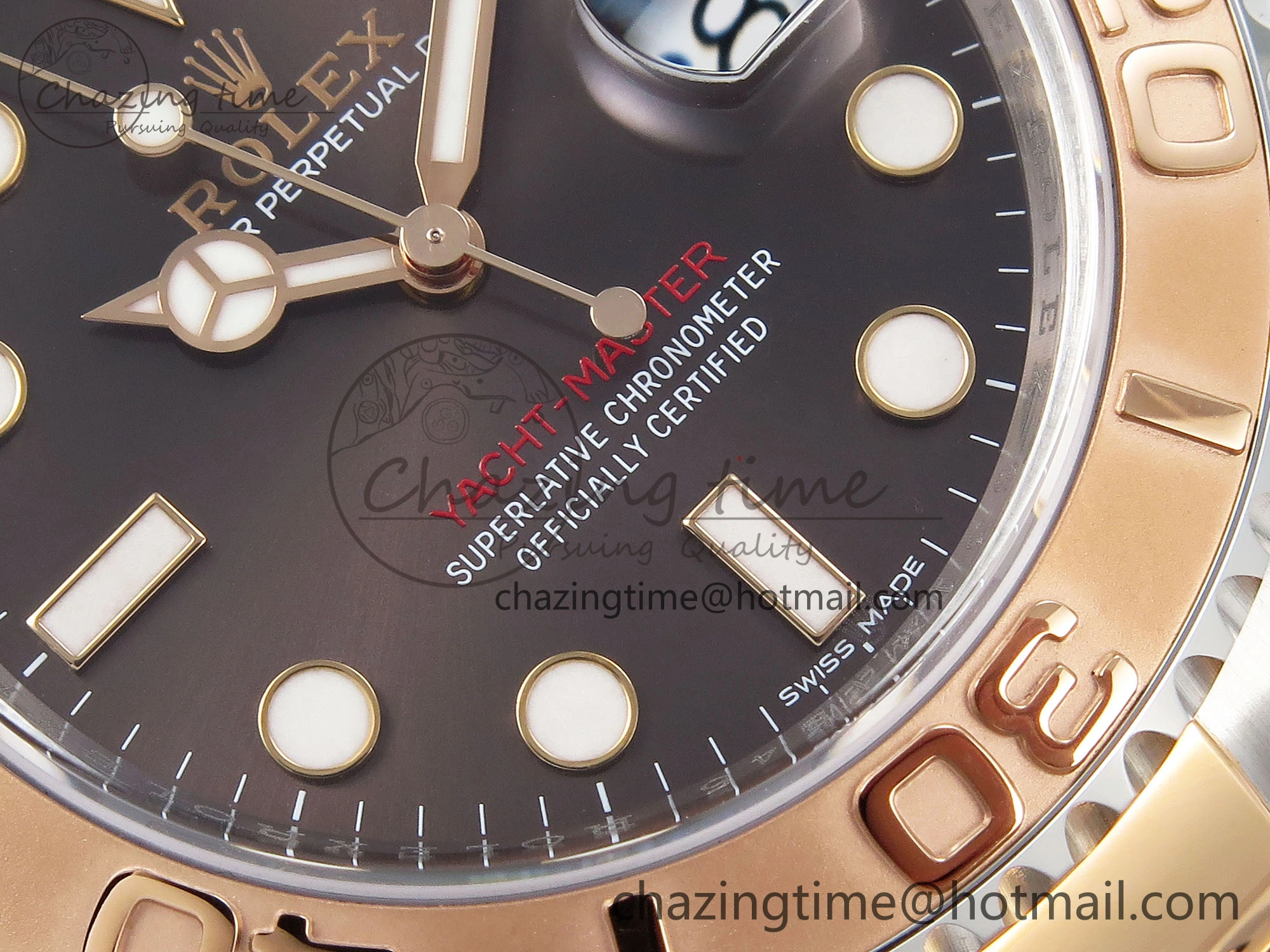 FastDry Yacht-Master 116623 904L Steel VSF 1:1 Best Edition Brown Dial on SS RG Bracelet VS 1709