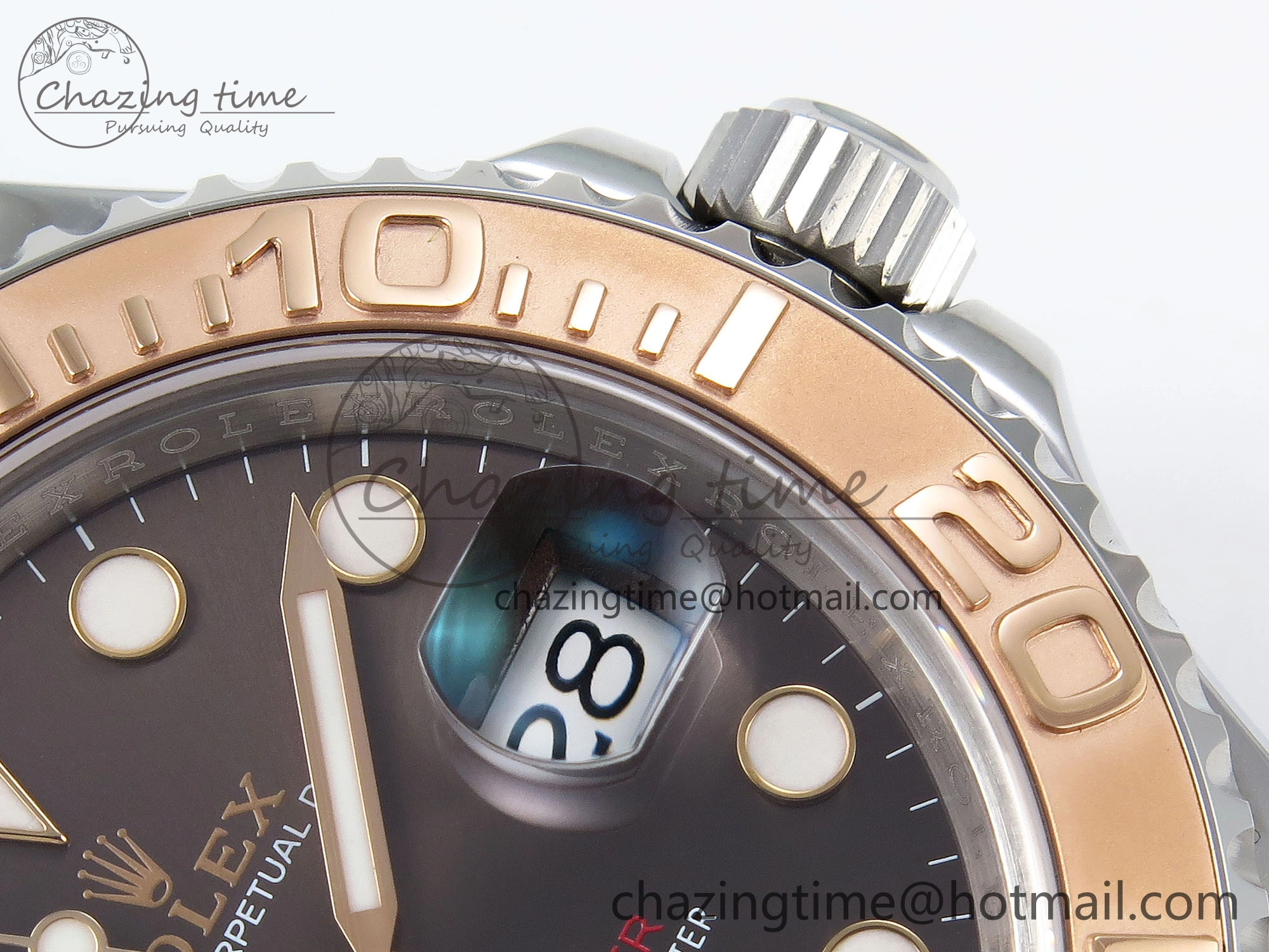 FastDry Yacht-Master 116623 904L Steel VSF 1:1 Best Edition Brown Dial on SS RG Bracelet VS 1709