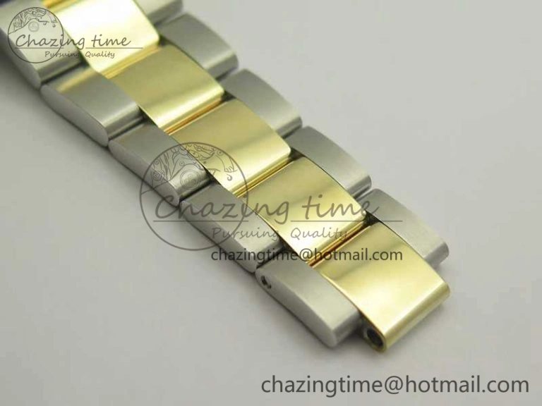 Yacht-Master 116655 3AF Best Edition YG Wrapped Gold Dial On SS YG Bracelet A Casual 3454